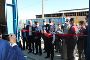 افتتاح سایت جدید توسط استاندار یزد به مناسبت چهل و دومین سالگرد پیروزی انقلاب اسلامی - سیال کاران کویر یزد